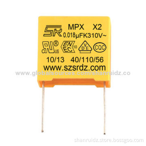 Best Seller Instead 310V AC Newest Voltage UL/VED Mark Capacitor, 183K, 275V x 2